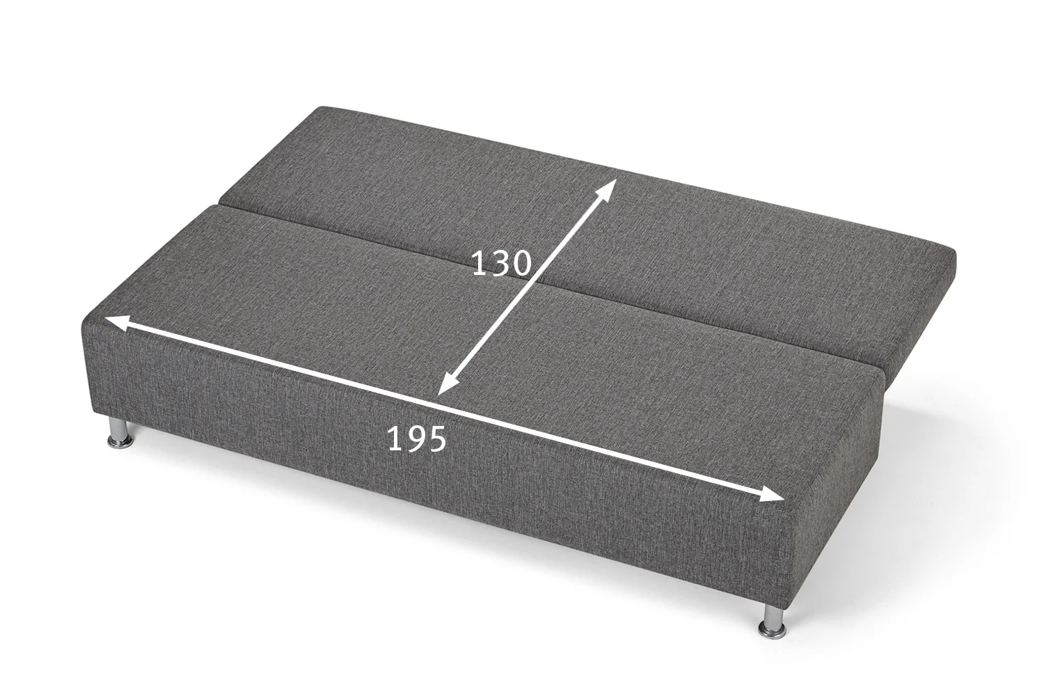 Диван-кровать Парма, серый