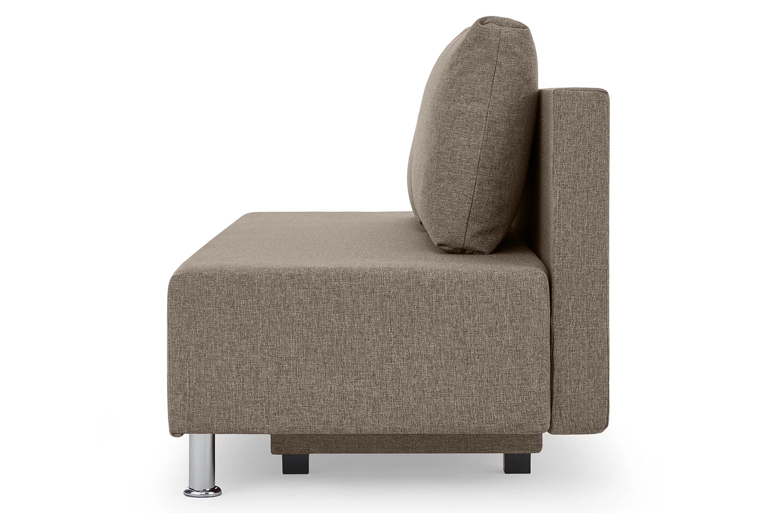 Elegant Divan-karavot Parma jigarrang rangda: Shinam uy uchun ideal yechim