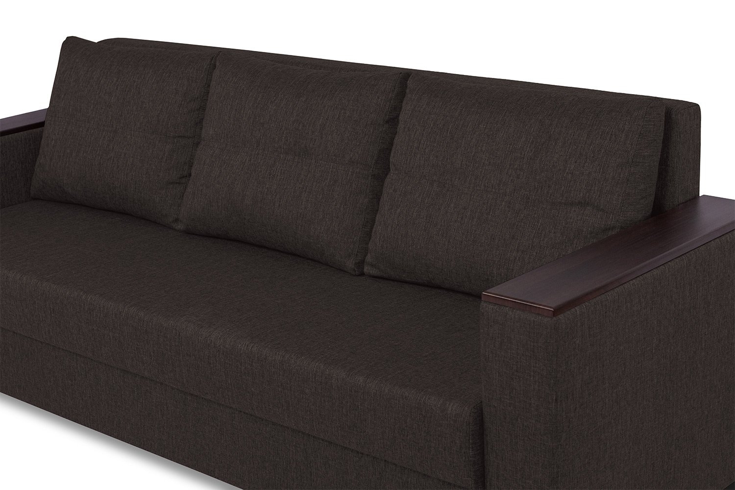 Atlanta divan karavoti, qora