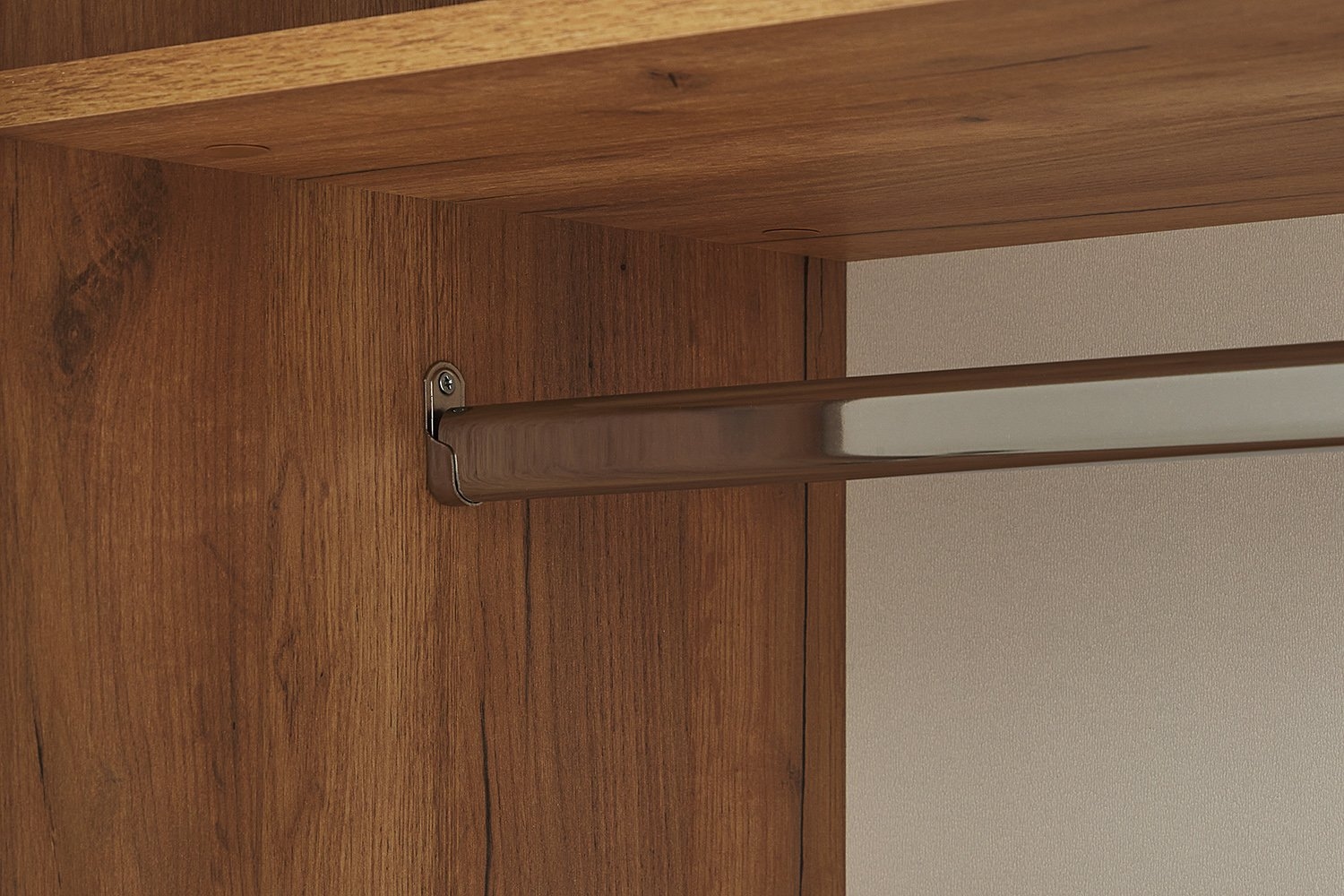 Шкаф комбинированный Хилтон с 2 дверями в темном цвете 90х226х42.8 см