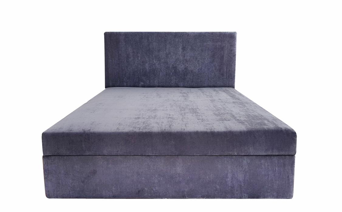 Atlant bed with lifting mechanism, 160x200, velour