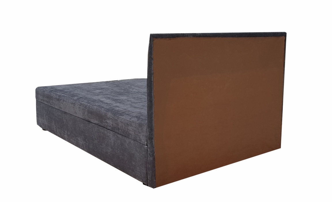 Atlant bed with lifting mechanism, 160x200, velour