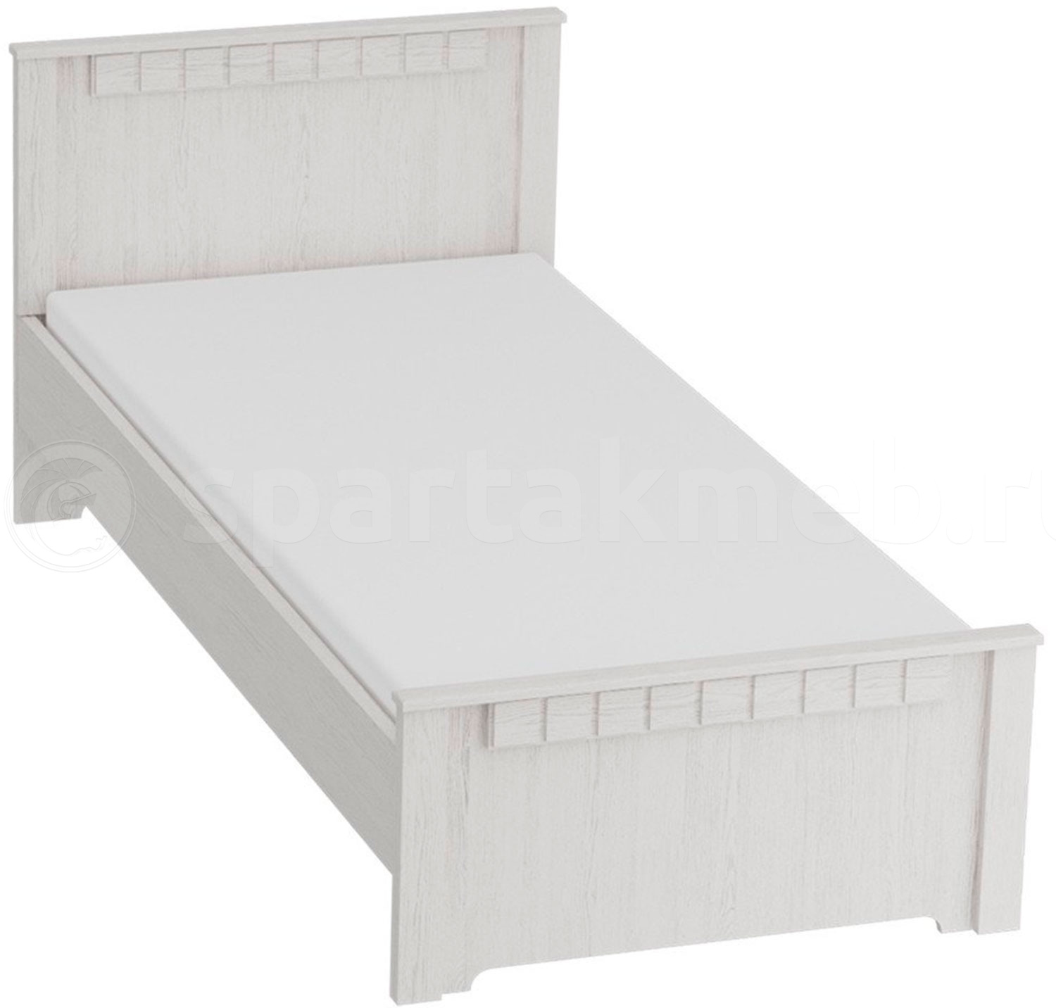 Soxta elementlar bilan "Provans" to'shagi, 160x200