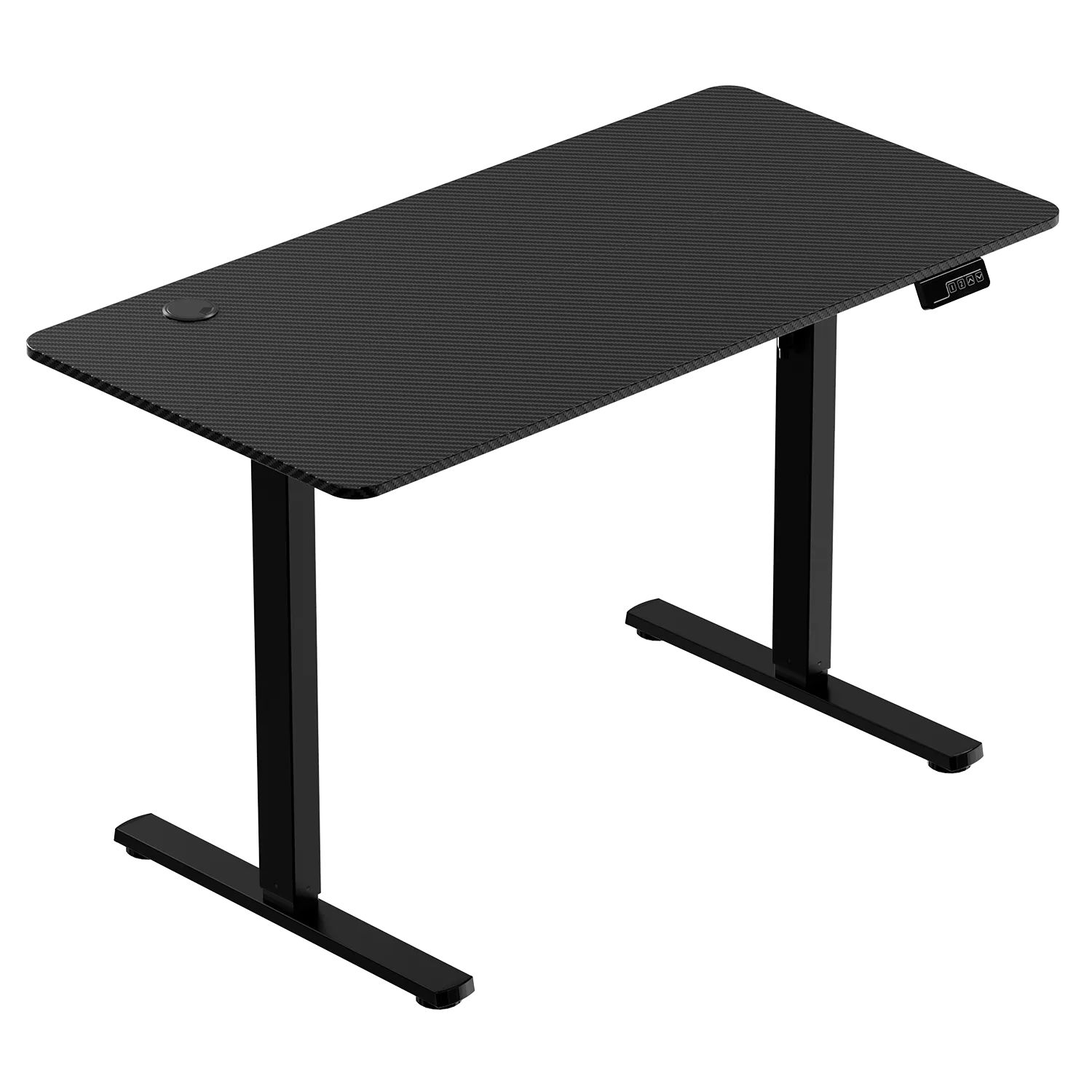 Zone 51 Gravity o'yin stoli, qora