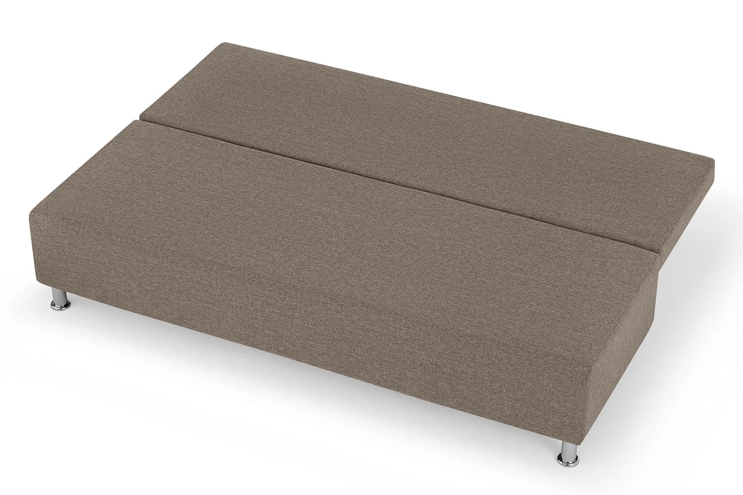Elegant Divan-karavot Parma jigarrang rangda: Shinam uy uchun ideal yechim