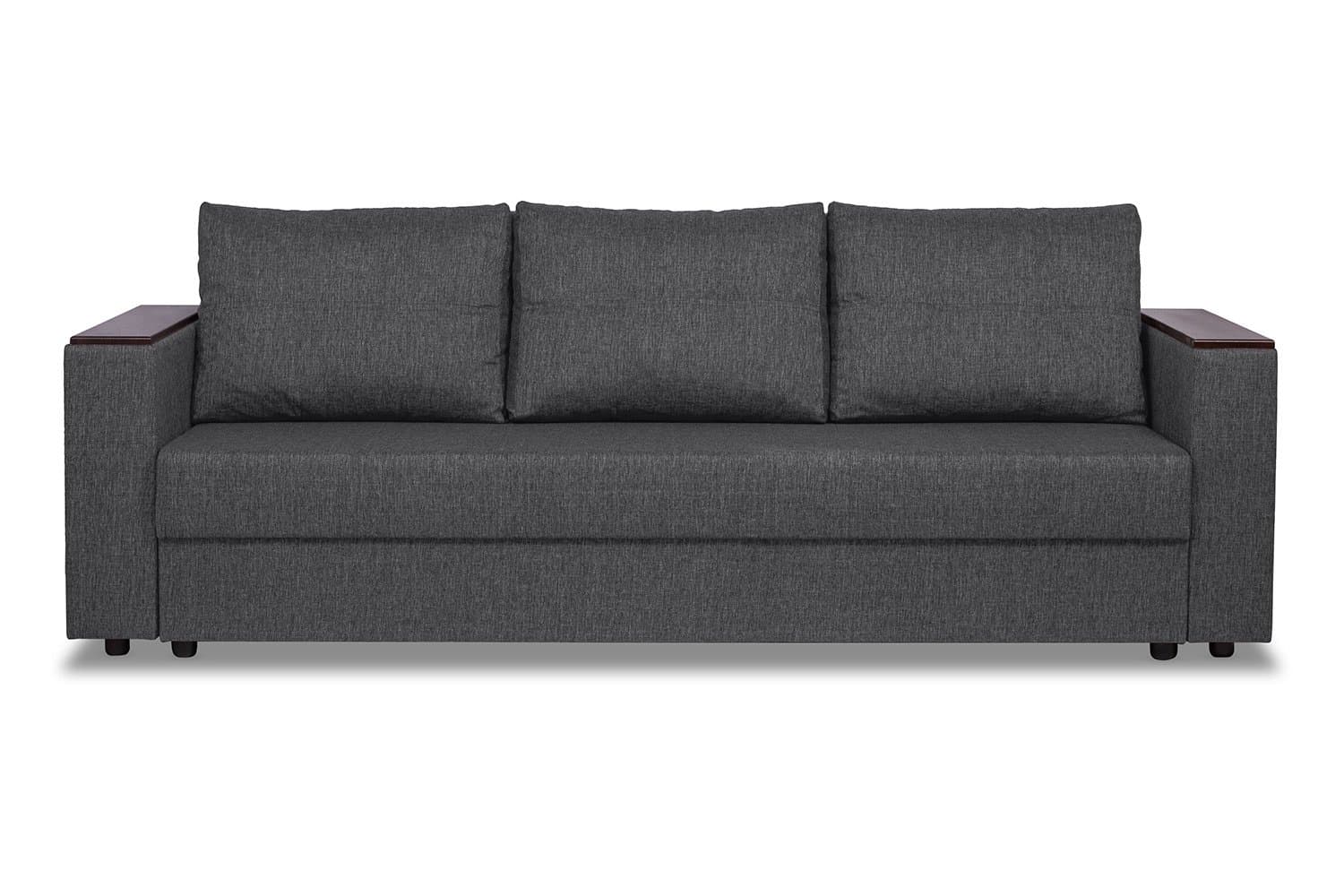 Диван-кровать Атланта, темно серый