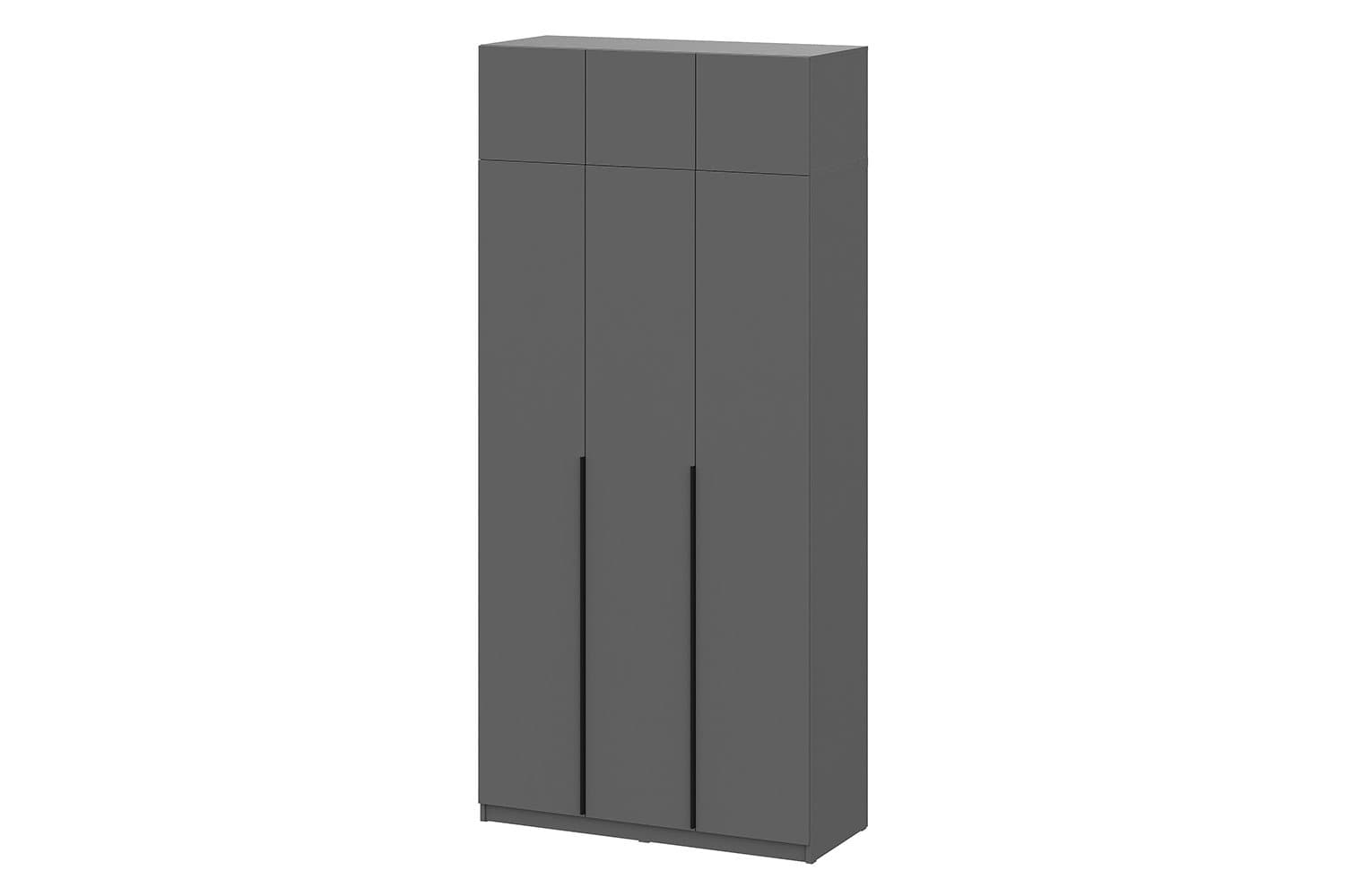 Shkaf SHK 5 / 120, 1x221, 6x50, 6 / 3 eshiklar / qora