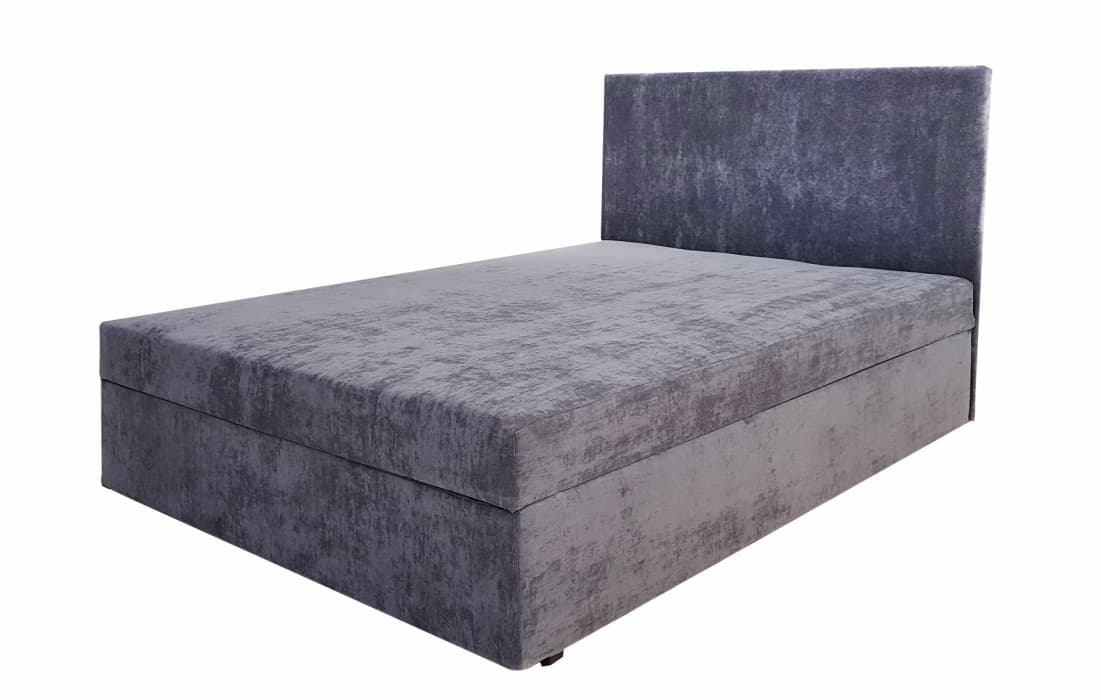 Atlant bed with lifting mechanism, 160x200, velour