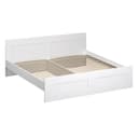 Ortopedik asosga ega "Qirol o'lchamli" to'shak, 200x200