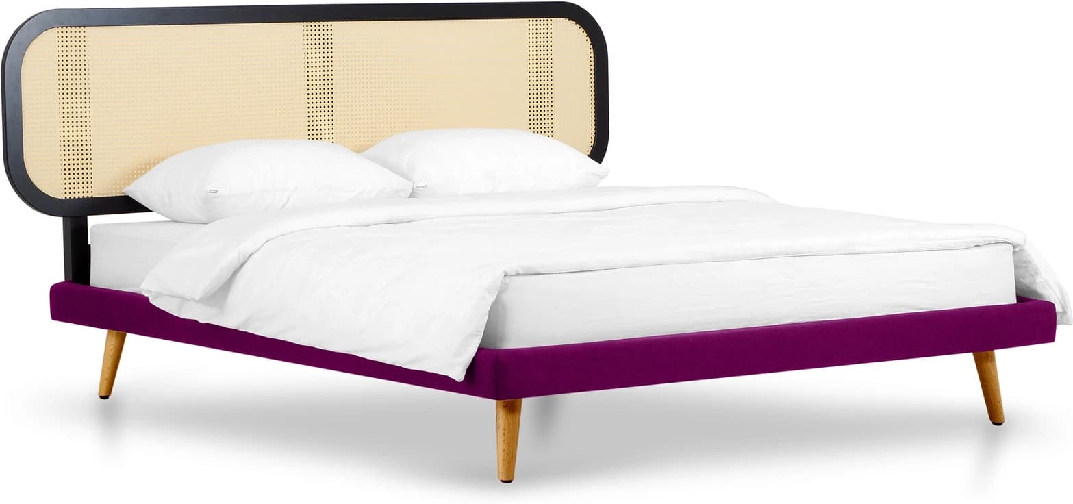 Кровать 'Эко-стиль' из ротанга